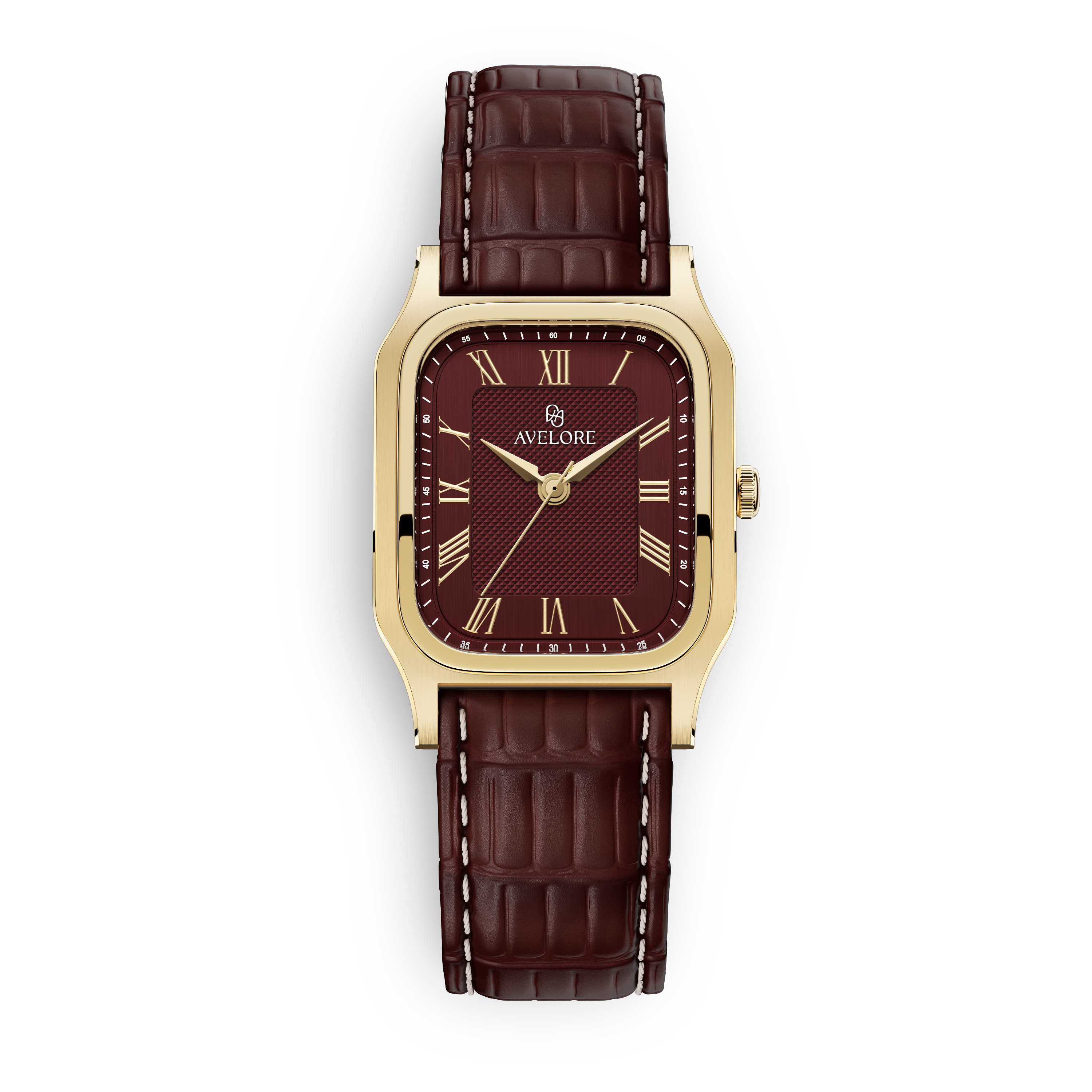 Women\'s Ayers Leather Strap Watch Elegance that refuses to shout. This vintage Lee Art Deco  main image 4